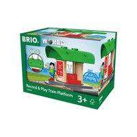 BRIO WORLD Tallenna ja toista -junalaituri, Brio