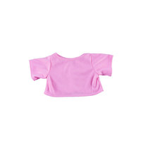 Vaaleanpunainen T-paita, 40 cm, Teddy Mountain