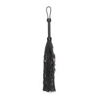 PAIN - Leather suede barbed wired flogger