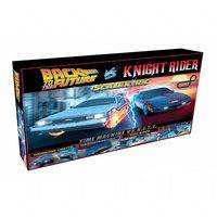 Takaisin tulevaisuuteen VS Knight Rider 1980 (Scalextric)