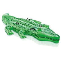 Uimalelu, puhallettava krokotiili, 203x114 cm (Intex uima-altaat 58562)