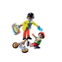 Ensihoitaja potilaan kanssa (Playmobil 71245)