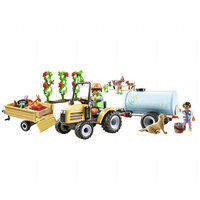 Traktori perävaunulla ja vesisäiliöllä (Playmobil 71442)