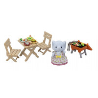 Piknik-leikkisetti ja hahmo (Sylvanian Families 5640)