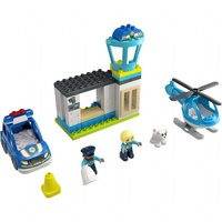Poliisiasema ja helikopteri (LEGO 10959)