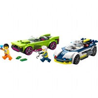 Autotahti poliisin ja muskeliauton kanssa (LEGO 60415)