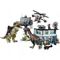 Giganotosaurus ja therizinosaurus hyökkäys (LEGO 76949)