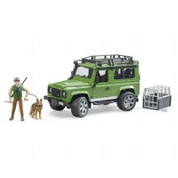 Land Rover Defender with forest ranger (Bruder 02587)