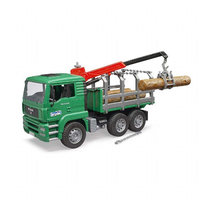MAN Timber truck with loading crane (Bruder 02769)