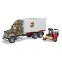 MACK Granite UPS logistics truck (Bruder 02828)