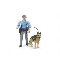bworld police officer with dog (Bruder 62150)
