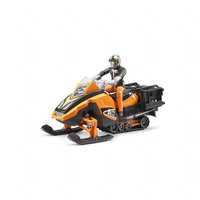 Snowmobil with driver and accessories (Bruder 63101)