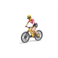 bworld mountain bike with female cyclist (Bruder 63111)