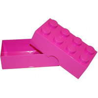 Lego Lounaslaatikko, vaaleanpunainen (LEGO Storage)