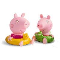 Gurli Pig ja George Pig Bath figuurit (Pipsa Possu 360082)