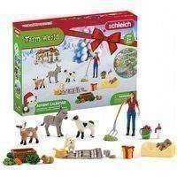 Schleichin joulukalenteri Farm World 2023 (Schleich 98983)