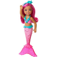 Barbie Chelsea Mermaid Vaaleanpunaiset hiukset (Barbie)