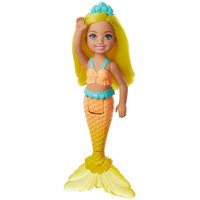 Barbie Chelsea Mermaid Keltaiset hiukset (Barbie)