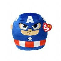 TY Captain America Squish a Boo Teddy Bear 20 (Ty 392575)