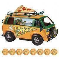 Kilpikonnat elohahmo Pizza Fire Van (Turtles 8346)