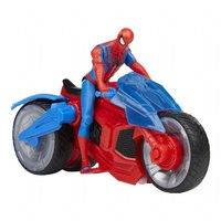 Spiderman figuuri ja moottoripyörä (Spiderman)