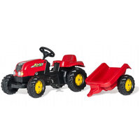 RollyKid-X Traktor ja perävaunu (Rolly Toys 12121)