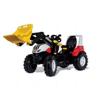 RollyToys Steyr 6300 Terrus CVT Etukuormaaja (Rolly Toys 730001)