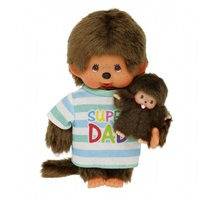 Monchhichi isä lapsen kanssa 20cm (Monchhichi 220960)