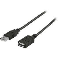 USB 2.0 -jatkokaapeli USB A uros - USB A naaras 2,0 m