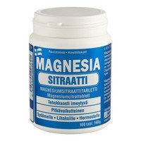 Magnesia Sitraatti 160 kpl 168 g