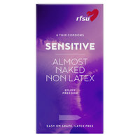 Sensitive lateksiton kondomi 6 kpl