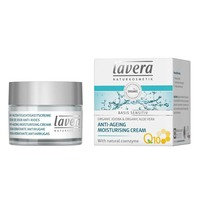 LAVERA Basis Sensitiv Anti-Ageing Q10 Night Cream -Yövoide 50ml, Lavera