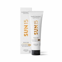 MÁDARA Beach BB – heleyttävä aurinkosuojavoide SPF15 100ml, Mádara