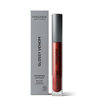 MÁDARA Glossy Venom Hydrating Lip Gloss -Kosteuttava Huulikiilto Vegan Red 75, Mádara