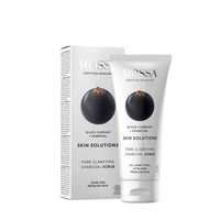 MOSSA Skin Solutions Pore Clarifying Charcoal Scrub – voidemainen kuorinta akneiholle ja tukkeutuvalle iholle 60ml, Mossa