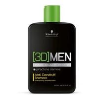 3D Men Anti-Dandruff Shampoo 250ml, Schwarzkopf Professional