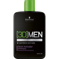 3D Men Root Activating Shampoo, 250ml, Schwarzkopf Professional