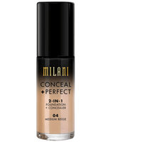 Conceal+Perfect 2-In-1 Foundation+Concealer, 30ml, Light Nat, Milani