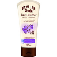 DuoDefence Sun Lotion SPF50, 180ml, Hawaiian Tropic