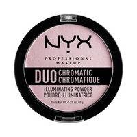 Duo Chromatic Illum Powder, Lavender Steel, NYX Professional Makeup