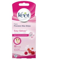 Easy-Gelwax Cold Strips Face 20PCS, Veet