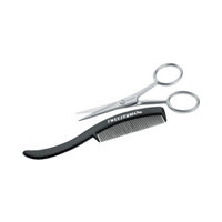 Moustache Scissors & Comb, Tweezerman