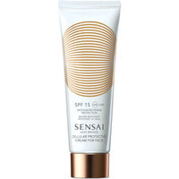 Silky Bronze Cellular Protective Cream for Face SPF15, 50ml, Sensai