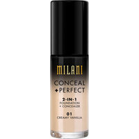 Conceal + Perfect 2 in 1 Foundation, Warm Natural, Milani