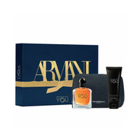 Stronger With You Set, EdP 50ml + SG 75ml + Pouch, Armani