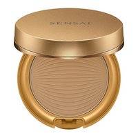 Silky Bronze Natural Veil Compact Powder, SC04 Dark, Sensai