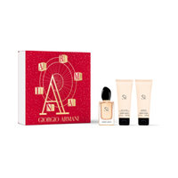 Sì Gift Set 2022, EdP 50ml + Shower Gel 75ml + Body Lotion 75ml, Armani