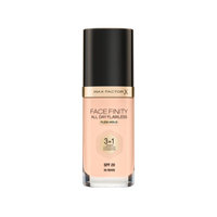 All Day Flawless 3-in-1 Foundation, 30ml, 55 Beige, Max Factor