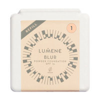 Blur Longwear Powder Foundation SPF 15 Refill, 10g, 1, Lumene