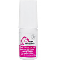 3 Sec. Pink Nail Glue With Brush, Depend